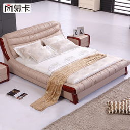 時(shí)尚與舒適并存 慕卡家具雙人軟床，臥室精品之選